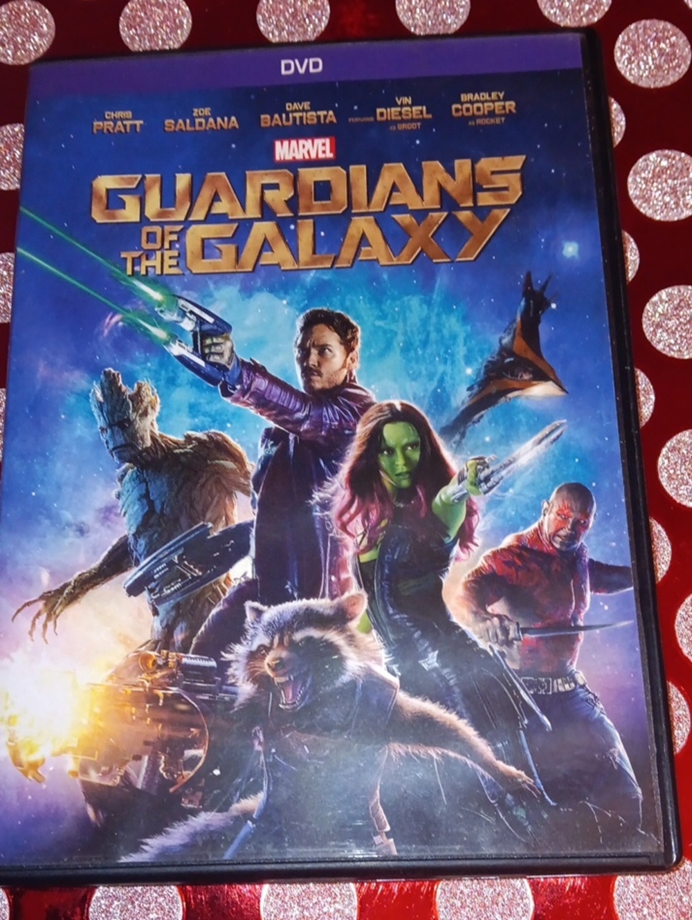Guardians of the Galaxy DVD